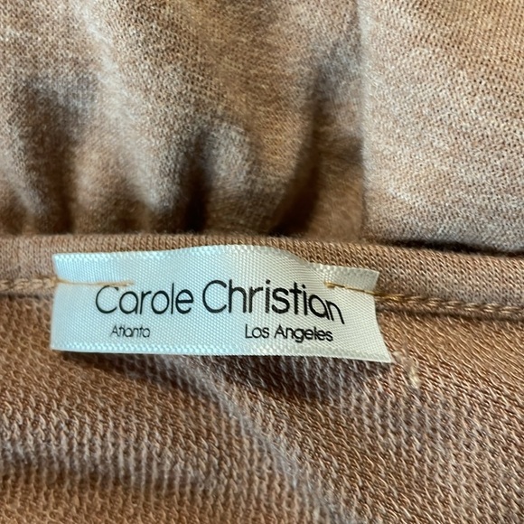 Carole Christian Camel Tan Romper - Picture 10 of 10